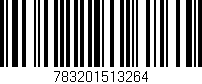 Código de barras (EAN, GTIN, SKU, ISBN): '783201513264'