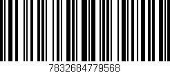 Código de barras (EAN, GTIN, SKU, ISBN): '7832684779568'
