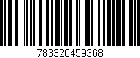 Código de barras (EAN, GTIN, SKU, ISBN): '783320459368'