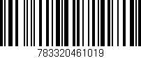 Código de barras (EAN, GTIN, SKU, ISBN): '783320461019'