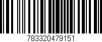 Código de barras (EAN, GTIN, SKU, ISBN): '783320479151'