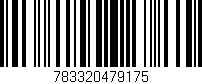 Código de barras (EAN, GTIN, SKU, ISBN): '783320479175'