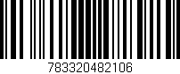 Código de barras (EAN, GTIN, SKU, ISBN): '783320482106'