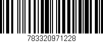 Código de barras (EAN, GTIN, SKU, ISBN): '783320971228'