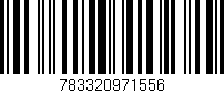 Código de barras (EAN, GTIN, SKU, ISBN): '783320971556'