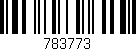 Código de barras (EAN, GTIN, SKU, ISBN): '783773'
