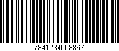 Código de barras (EAN, GTIN, SKU, ISBN): '7841234008867'