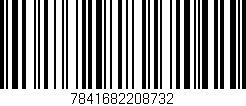 Código de barras (EAN, GTIN, SKU, ISBN): '7841682208732'