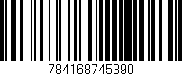 Código de barras (EAN, GTIN, SKU, ISBN): '784168745390'
