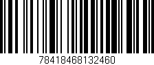 Código de barras (EAN, GTIN, SKU, ISBN): '78418468132460'