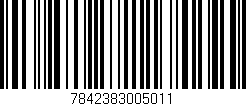 Código de barras (EAN, GTIN, SKU, ISBN): '7842383005011'