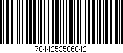 Código de barras (EAN, GTIN, SKU, ISBN): '7844253586842'