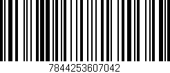 Código de barras (EAN, GTIN, SKU, ISBN): '7844253607042'
