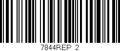 Código de barras (EAN, GTIN, SKU, ISBN): '7844REP/2'