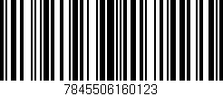 Código de barras (EAN, GTIN, SKU, ISBN): '7845506160123'