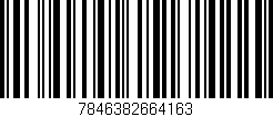 Código de barras (EAN, GTIN, SKU, ISBN): '7846382664163'