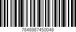 Código de barras (EAN, GTIN, SKU, ISBN): '7846987450048'