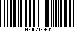 Código de barras (EAN, GTIN, SKU, ISBN): '7846987456682'