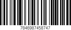 Código de barras (EAN, GTIN, SKU, ISBN): '7846987458747'