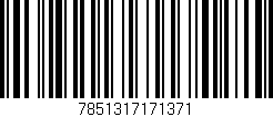 Código de barras (EAN, GTIN, SKU, ISBN): '7851317171371'
