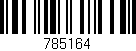 Código de barras (EAN, GTIN, SKU, ISBN): '785164'