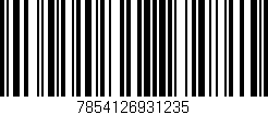 Código de barras (EAN, GTIN, SKU, ISBN): '7854126931235'