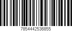 Código de barras (EAN, GTIN, SKU, ISBN): '7854442536855'