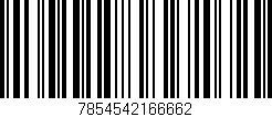 Código de barras (EAN, GTIN, SKU, ISBN): '7854542166662'