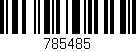 Código de barras (EAN, GTIN, SKU, ISBN): '785485'