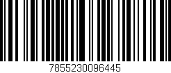 Código de barras (EAN, GTIN, SKU, ISBN): '7855230096445'
