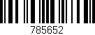 Código de barras (EAN, GTIN, SKU, ISBN): '785652'
