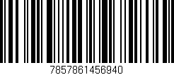 Código de barras (EAN, GTIN, SKU, ISBN): '7857861456940'
