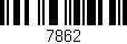 Código de barras (EAN, GTIN, SKU, ISBN): '7862'