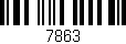 Código de barras (EAN, GTIN, SKU, ISBN): '7863'