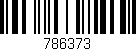 Código de barras (EAN, GTIN, SKU, ISBN): '786373'