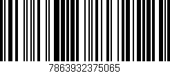 Código de barras (EAN, GTIN, SKU, ISBN): '7863932375065'