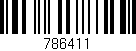 Código de barras (EAN, GTIN, SKU, ISBN): '786411'