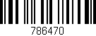 Código de barras (EAN, GTIN, SKU, ISBN): '786470'