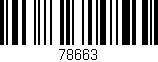 Código de barras (EAN, GTIN, SKU, ISBN): '78663'