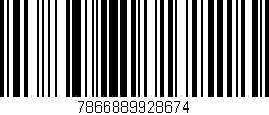 Código de barras (EAN, GTIN, SKU, ISBN): '7866889928674'