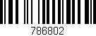 Código de barras (EAN, GTIN, SKU, ISBN): '786802'