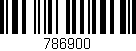 Código de barras (EAN, GTIN, SKU, ISBN): '786900'