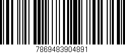 Código de barras (EAN, GTIN, SKU, ISBN): '7869483904891'