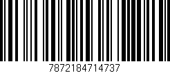 Código de barras (EAN, GTIN, SKU, ISBN): '7872184714737'