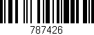 Código de barras (EAN, GTIN, SKU, ISBN): '787426'