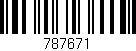 Código de barras (EAN, GTIN, SKU, ISBN): '787671'