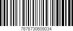Código de barras (EAN, GTIN, SKU, ISBN): '7876730609034'