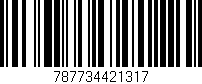 Código de barras (EAN, GTIN, SKU, ISBN): '787734421317'
