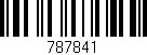 Código de barras (EAN, GTIN, SKU, ISBN): '787841'