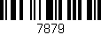 Código de barras (EAN, GTIN, SKU, ISBN): '7879'